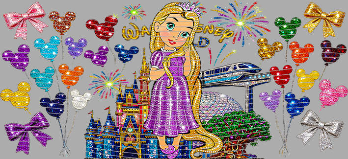 16oz Disney style-D-3528